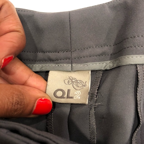 Quelledue QL2 MONET Stretch Pant in Slate - Picture 7 of 8